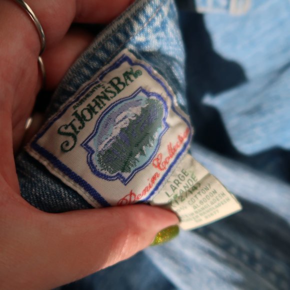 Vintage 90's denim vest - Picture 5 of 5